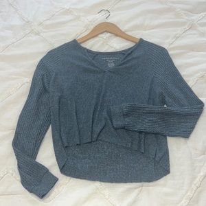 American Eagle soft & sexy plush cropped sweater